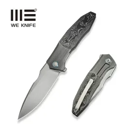 noz-skladany-we-knife-archeozoic-gray-titanium-aluminium-foil-carbon-fiber
