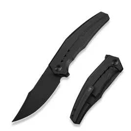 noz-skladany-weknife-kyklos-black-titanium-black-stonewashed-m390-we23086