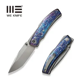 noz-skladany-we-knife-swordfin-flamed-titanium-silver-bead-blasted-cpm-20c