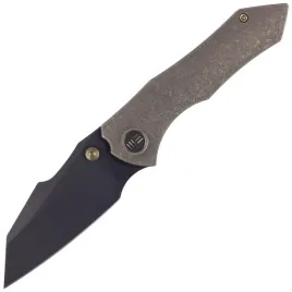 noz-skladany-we-knife-high-fin-bronze-titanium-black-stonewashed-cpm-20cv
