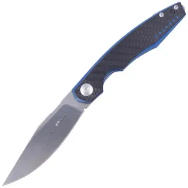 noz-skladany-viper-belone-blue-titanium-carbon-fiber-satin-m390-by-jesper