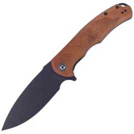 noz-skladany-civivi-praxis-cuibourtia-wood-black-stonewashed-9cr18mov-c80