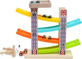 drewniany-tor-wyscigowy-dla-dzieci-z-4-autami-i-3-pilkami-zabawka