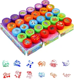 zestaw-30-mini-pieczatek-dla-dzieci-z-motywami-zwierzat-26x35-cm