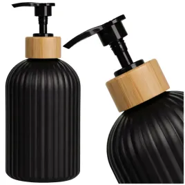 czarny-pojemnik-dozownik-do-mydla-500ml-plyn-dozownik-kuchenny-lazienkowy
