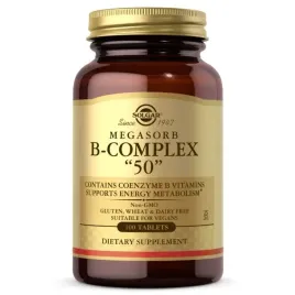 solgar-megasorb-b-complex-50-100-tabl