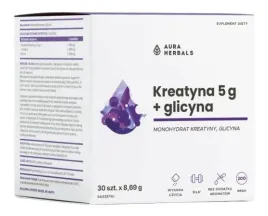 aura-herbals-monohydrat-kreatyny-5-g-glicyna-saszetki-30-szt