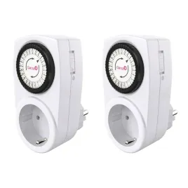 garza-zegar-sterujacy-analogowy-2szt-24h-3680w-16a-230v-bialy
