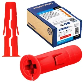 kolek-rozporowy-szybkiego-montazu-czerwony-uniwersalny-6x28-mm-200-sztuk