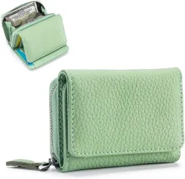 portfel-damski-maly-z-kieszenia-na-monety-rfid-skorzany-zielony-10x75