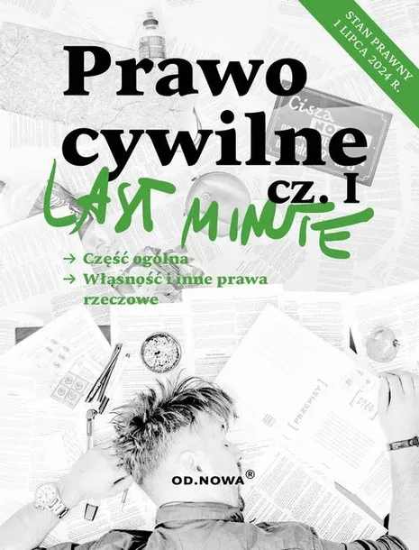 Ebook Last minute. Prawo cywilne cz1 — Bogusław Gąszcz