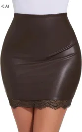 spodnica-mini-z-wysokim-stanem-z-koronka-brazowa-xl
