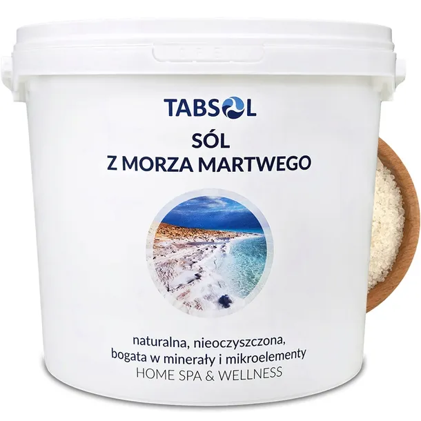 Naturalna Sól z Morza Martwego Jordania SPA 5kg
