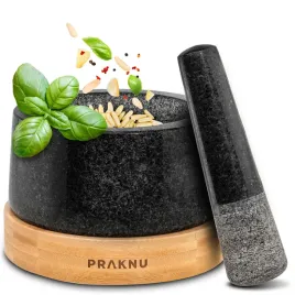 mozdzierz-granitowy-z-tluczkiem-14-cm-400-ml-z-podstawka-drewniana