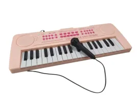 elektroniczne-mini-pianino-bigfun-bf-420-37-klawiszy-z-mikrofonem-rozowe