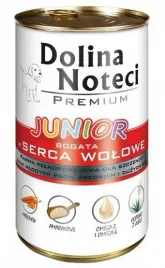 dolina-noteci-premium-pies-junior-serca-wolowe-puszka-400g