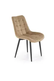 krzeslo-tapicerowane-velvet-bezowy-na-czarnych-nogach-k580-do-jadalni-salon