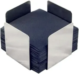 serwetnik-ze-stali-nierdzewnej-11x11x7-cm-z-50-czarnymi-serwetkami