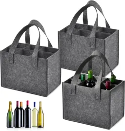 3-szt-uchwytow-na-butelki-z-filcu-szary-na-wino-6-butelek-24x18x16-cm