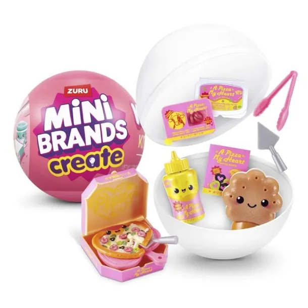 ZURU MINI BRANDS KULA NIESPODZIANKA KAWAII FIGURKA KUCHNIA MINI AKCESORIA