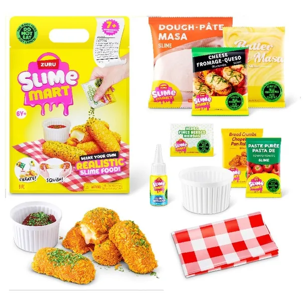 SLIME MART PALUSZKI MASA PLASTYCZNA DIY ZESTAW KREATYWNY DLA DZIECI 6+