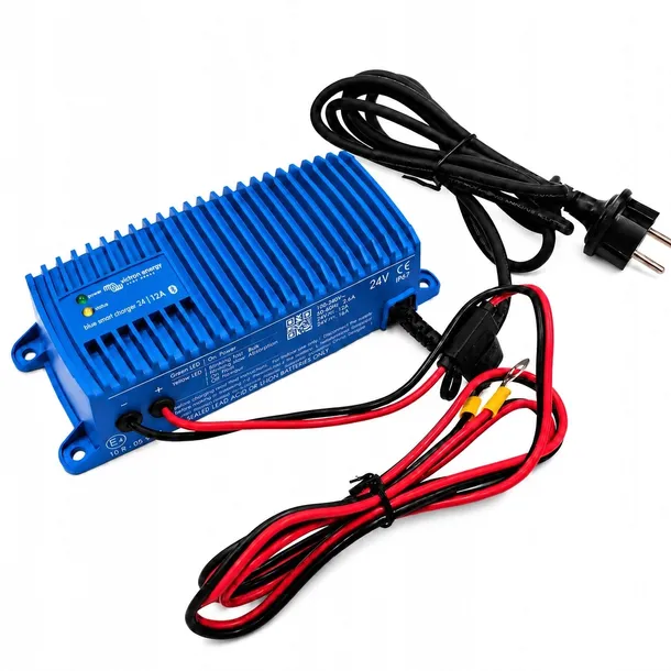 Ładowarka wodoszczelna Prostownik do łodzi Marine IP67 24V 12A Victron