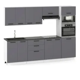 meble-kuchenne-kuchnia-zestaw-slupekpiekarnik-mikrofala-260cm-grafit