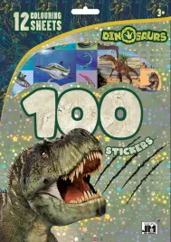 zestaw-do-kolorowania-dinozaury-100-naklejek-i-12-stron-jiri-models