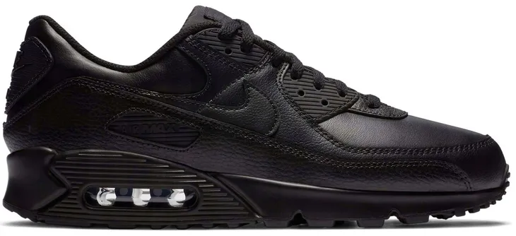 BUTY męskie NIKE AIR MAX 90 CZ5594-001 czarne skóra naturalna sportowe 45