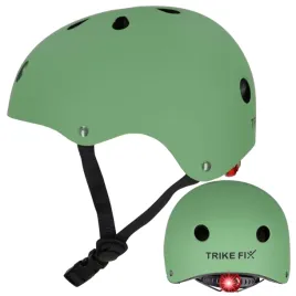 kask-dzieciecy-rowerowy-na-rower-hulajnoge-led-ciemno-zielony-s-48-54-cm