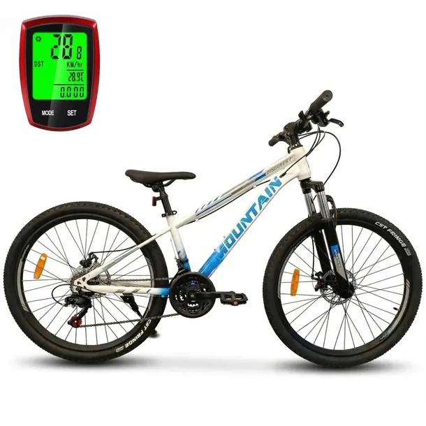 Rower Górski MTB 26 Cali Rama 13 cali 2x Tarczowy Komunia Prezent 130-150cm