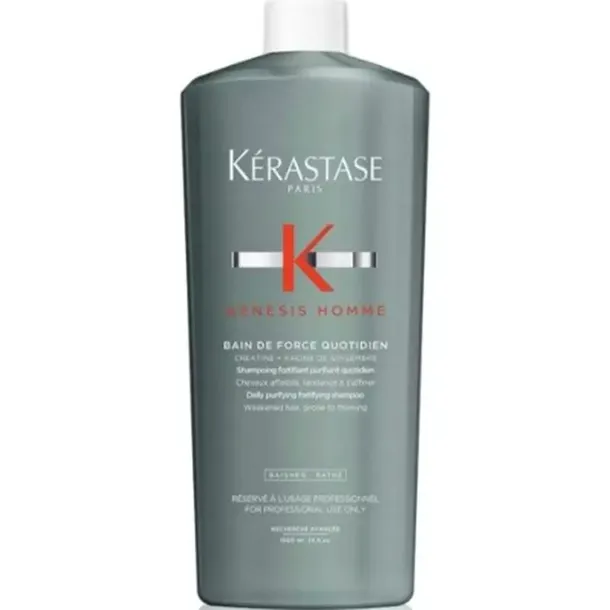 Kérastase Genesis Homme Bain Kąpiel do Włosów Przerzedzających 1000ml