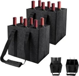 uchwyt-na-butelki-2-szt-6-butelek-filcowy-organizer-9-l-czarny