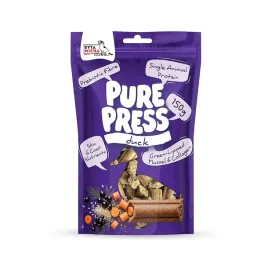 syta-micha-pure-press-smaczki-dla-psa-duck-kaczka-150g