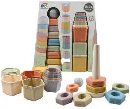 sensoryczna-ukladanka-zestaw-kubeczki-wieza-piramidka-ukladanka-sorter