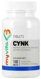 myvita-cynk-100-tabletek