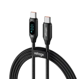 kabel-usb-c-usb-c-voltage-powerdisplay-100w-pd-100cm-czarny