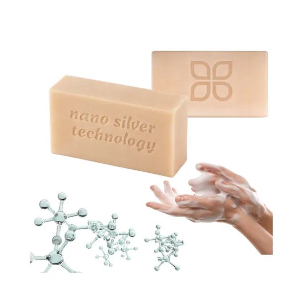 Szare Mydło Naturalne Z NanoSrebrem Raypath Eco Bio Natural Soap 100g