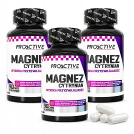 3x-cytrynian-magnezu-zmeczenie-skurcze-zdrowe-kosci-proactive-90-kapsulek