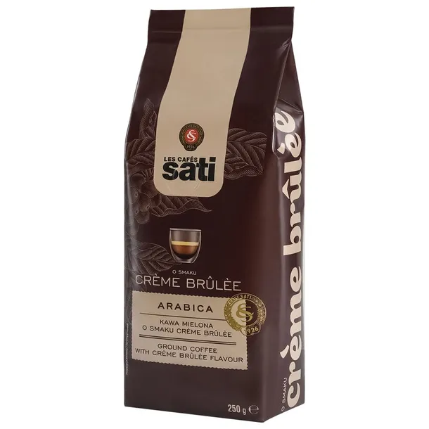 Kawa SATI Creme Brulee 250g Mielona