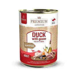 premium-selection-kaczka-z-gesia-karma-mokra-dla-psow-doroslych-400g