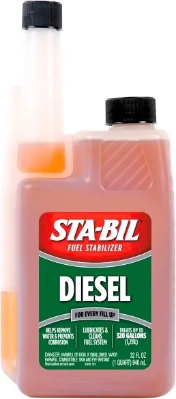 STA-BIL STORAGE Stabilizator Dodatek Uszlachetniający do Diesla 946ml z USA