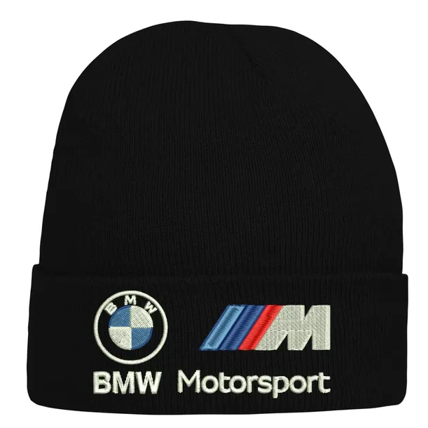 CZAPKA zimowa z haftem BMW MOTORSPORT bmw mpakiet na prezent