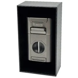 zapalniczka-ronson-giant-gun-metal-4-jet-z-puncherem-i-obcinarka-cygar