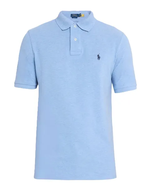 POLO RALPH LAUREN KOSZULKA POLO POLÓWKA MĘSKA BŁĘKITNA PREZENT r.M
