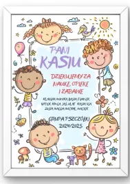 podziekowanie-ramka-prezent-dla-pani-przedszkolanki-nauczycielki-szkola