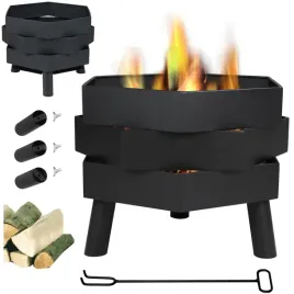 palenisko-ogrodowe-stalowe-grill-czarne-solidne-ognisko-nierdzewny-gratis