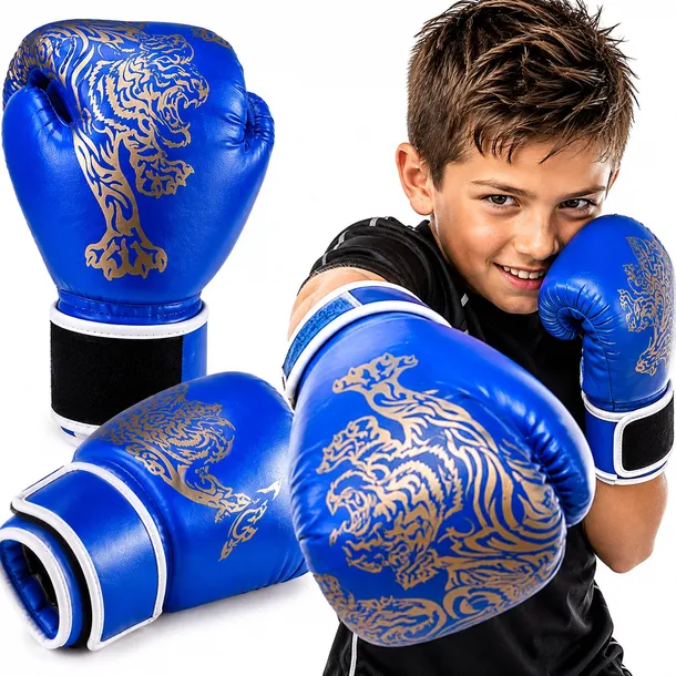 Rękawice Bokserskie Dla Dzieci i Młodzieży Treningowe Boks MMA Kickboxing