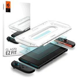 szklo-hartowane-spigen-do-nintendo-switch-2-ez-fit-z-ramka-montazowa-2szt