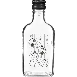 butelka-200-ml-z-zakretka-nadruk-swiateczne-bombki-1szt